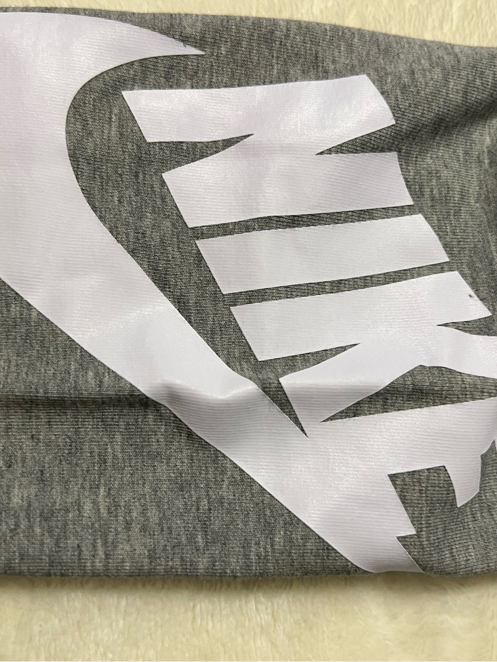 Nike Grey leggings with white logo